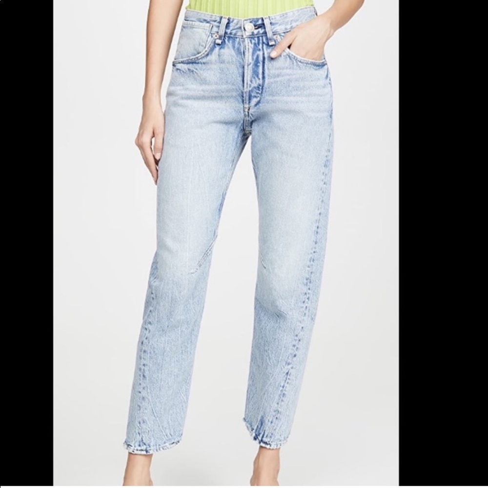 Rag & Bone Engineer Jeans High Rise Fairfield Size 24